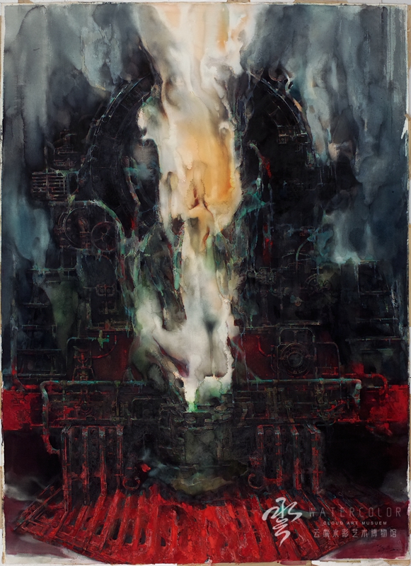 苏海青 世纪辉煌系列《百年奋进》 155*213cm  2008年